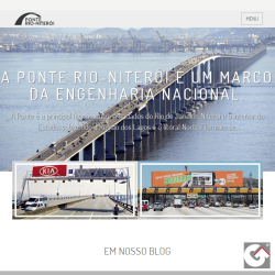 CASE Site Comercial - Ponte Rio-Niterói - Comercialização de Publicidade